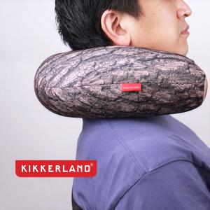 キッカーランド まくら マクラ 枕 KIKKERLAND LOG NECK PILLOW TT35 丸太 切り株 ピロー 寝具 旅行 出張 トラベル おでかけ 仮眠 飛行機 機内 ぐっすり｜nest001