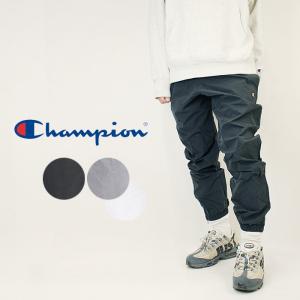 チャンピオン ナイロンパンツ Champion WOVEN PANT P3980 Black Silver White ウーブンパンツ トラックパンツ 秋冬 スポーツ ユニセックス USA企画 爆買