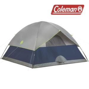 コールマン テント COLEMAN TENT 10X10 SUNDOME 6-PERSON 2000034549 ドームテント キャンプ アウトドア 6人用 家族向け 雨天対応 簡単設営 電源サイト対応｜nest001