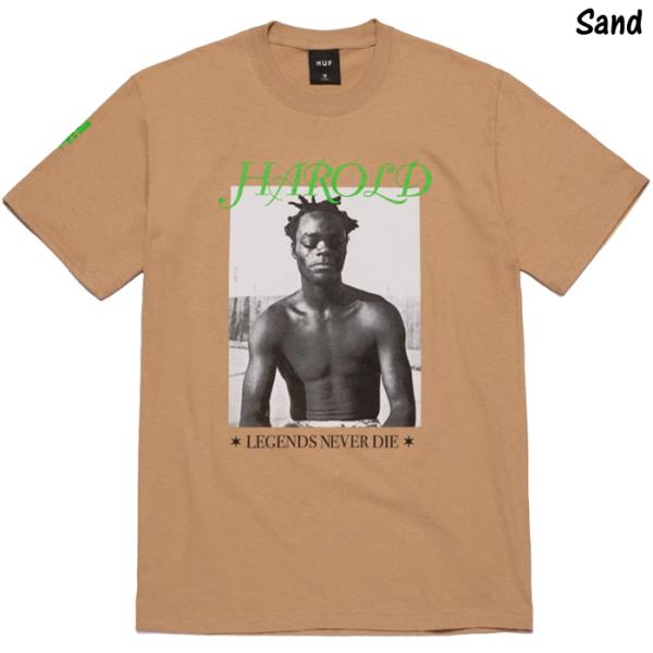 ハフ Tシャツ HUF HAROLD HUNTER  LEGEND S/S TEE TS01373 ...