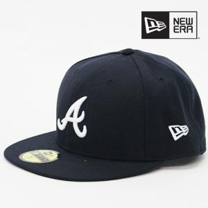 ニューエラ 帽子 キャップ NEWERA ON-FIELD 59FIFTY Atlanta BRAVES ROAD オーセンティック アトランタ ブレーブス MLB メジャーリーグ ベースボール｜nest001