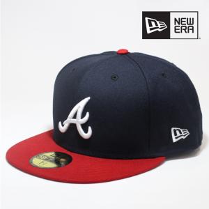 ニューエラ 帽子 キャップ NEWERA ON-FIELD 59FIFTY Atlanta BRAVES HOME オーセンティック アトランタ ブレーブス MLB メジャーリーグ ベースボール 野球｜nest001