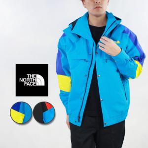 ノースフェイス レインジャケット 防水ジャケット THE NORTH FACE 90 EXTREME RAIN JACKET NF0A4AGR Meridian Blue Combo Tnf Black Combo ジャケット｜nest001