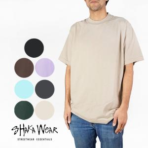 シャカウェア ヘビーウエイト Tシャツ Shaka Wear 7.5 OZ MAX HEAVYWEIGHT-GARMENT DYE STANDARD SIZES Shadow Denim Blue Red Mustard Purple Moss XXXL 3XL｜nest001