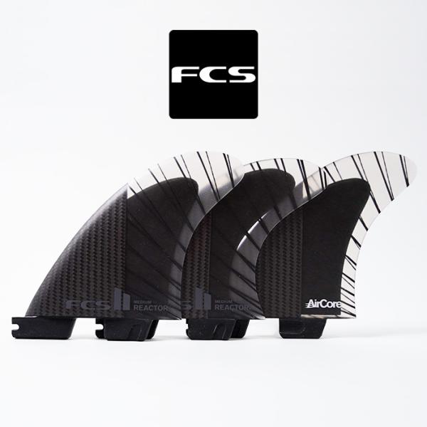 サーフィン フィン トライフィン FCS 2 REACTOR PC CARBON TRI RETAI...