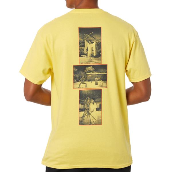 ハフ 半袖Tシャツ HUF VERSUS S/S TEE TS01538 Yellow コラボ Tシ...