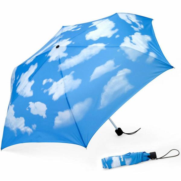モマ 青空 折りたたみ傘 MoMA Sky Lite Umbrella #88576 ティボールカル...