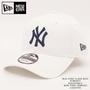 ニューエラ 帽子 キャップ NEWERA MLB CORE CLASS MISC 9TWENTY ADJUSTABLE NEW YORK YANKEES 11834765 White ニューヨークヤンキース ローキャップ