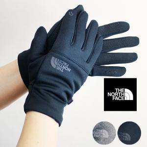 ノースフェイス スマホ対応 グローブ 手袋 THE NORTH FACE ETIP RECYCLED GLOVE NF0A4SHA Black Grey Heather ストレッチ イーチップグローブ タッチスクリーン｜nest001