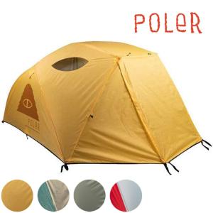 ポーラー テント poler stuff 2-MAN TENT ドームテント キャンプ アウトドア 2人用 ソロキャン 簡単設営 小型 耐水圧3000mm ツーリング バックパック｜nest001