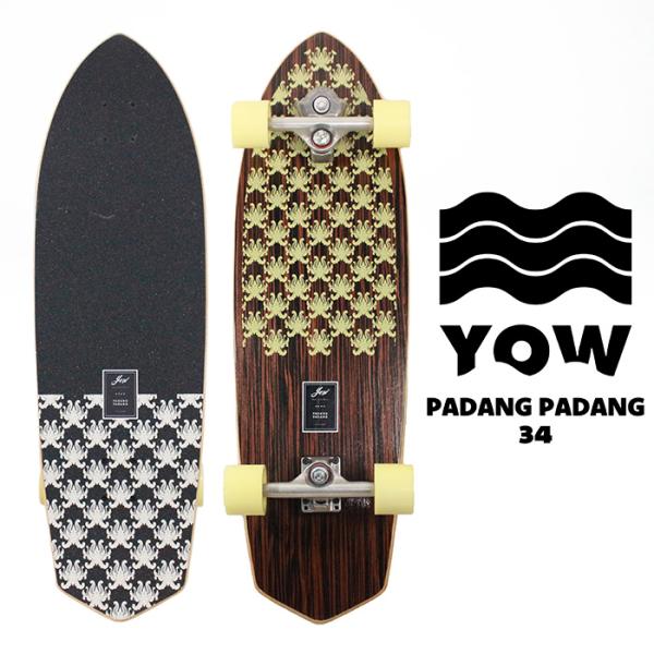 ヤウ サーフスケート ロングボード スケートボード YOW SURFSKATE PADANG PAD...