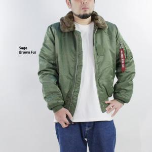 アルファ フライトジャケット Alpha B-15 SLIM FIT JACKET MJB45500...