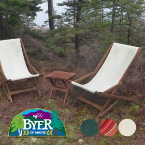 BYER ラウンジャー 美品 byer of maine ローチェア 椅子 Byer of Maine バイヤーオブメイン ローチェア byer maine