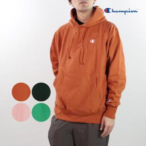 チャンピオン パーカー プルオーバー フーディー CHAMPION LIFE REVERSE WEAVE PULLOVER GF68 Green Pink Orange リバースウィーブ スウェット 爆買