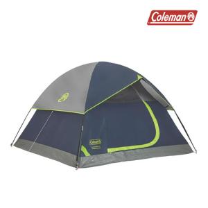 コールマン テント COLEMAN TENT 7X7 SUNDOME 3P C004 2000034547 Navy Gray サンドーム ドーム型 キャンプ アウトドア 3人用 オールウェザー 全天候型