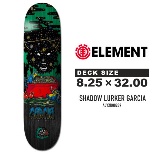 スケートボード デッキ エレメント ELEMENT SKATEBOARDS SHADOW LURKE...