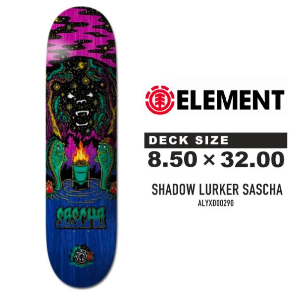 スケートボード デッキ エレメント ELEMENT SKATEBOARDS SHADOW LURKE...