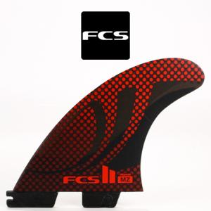 サーフィン フィン トライフィン FCS × シャープアイサーフボード FCS2 SHARPEYE PC TRI RETAIL FSEM-PC01-MD-TS-R Black Red M 黒 赤 ブラック レッド 3枚｜nest001