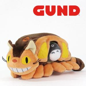 GUND ぬいぐるみ STUDIO GHIBLI CAT BUS HOUSE 6050467 10インチ スタジオジブリ トトロ 猫バス ネコバス となりのトトロ 宮崎駿 アニメ ジブリ【ラッピングOK】｜nest001