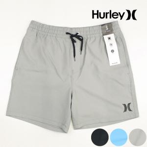 ハーレー 海パン O&O サーフパンツ HURLEY ONE AND ONLY SOLID VOLLEY 17 BOARDSHORTS MBS0011010 17インチ丈 ストレッチ 短パン サーフ サーフィン メンズ｜nest001