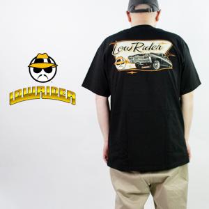 ローライダー クロージング 半袖 Tシャツ LOWRIDER CLOTHING TEE MOTEL69 LRST137-BLK Black kustom カスタム モーテル 大きいサイズ XXL 黒 ブラック チカーノ｜nest001