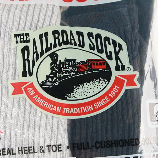 レイルロードソックス 6足入り靴下 THE RAILROAD SOCK MENS 6PAIR BAG...