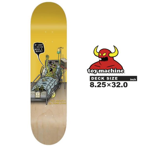 スケートボード デッキ トイマシーン TOY MACHINE TM 8.25 TEMPLETON M...