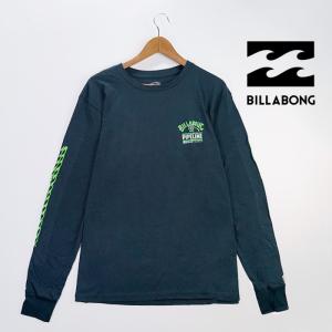 ビラボン ロンT BILLABONG PIPELINE POSTER LS TEE ABYZT01908 Navy パイプライン ネイビー 長袖 Tシャツ ロゴ バックプリント サーフィン サーフ メンズ 男性用｜nest001