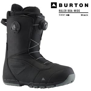 スノーボード ブーツ バートン ルーラーボア ワイド 2023 BURTON RULER BOA - WIDE Black スノボー 22-23 メンズ 男