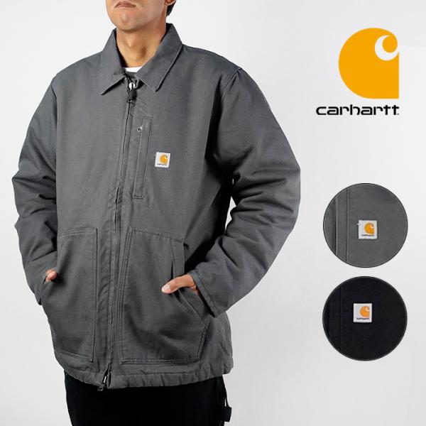 カーハート ジャケット CARHARTT LOOSE FIT WASHED DUCK SHERPA ...