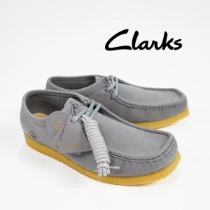 クラークス ワラビー ブーツ CLARKS ORIGINALS WALLABEE 26165991 Grey グレー スエード 【USサイズ】 ブーツ カジュアル シューズ メンズ 男性｜nest001