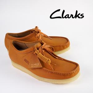 クラークス　ワラビー　Clarks キャメル　UK8h ワラビー GORE-TEX uk8 クラークス Wallabee GTX