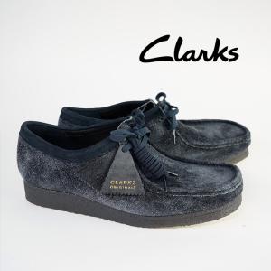 クラークス ワラビー ブーツ CLARKS ORIGINALS WALLABEE 26168854 Ink Hairy Suede インクヘアリー ネイビー スエード 【USサイズ】｜nest001