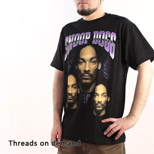 スレッド オン デマンド プリントT Tシャツ THREADS ON DEMAND SNOOP 1 ...