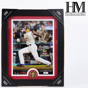 ザ・ハイランドミント 2023 WBC 記念 フォトフレーム 大谷翔平 THE HIGHLAND MINT SHOHEI OHTANI 2023 WBC MVP BRONZE COIN PHOTO MINT PHOTO17498K 限定5000個｜nest001