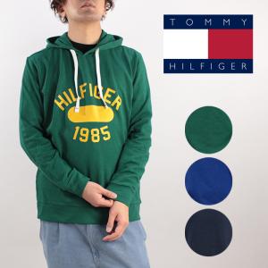 トミーヒルフィガー パーカー フーディー TOMMY HILFIGER GRAFPHIC PRINT HOODIE 09T4204 Dark Navy Hunter Cobalt グラフィック プリント メンズ 男性｜nest001