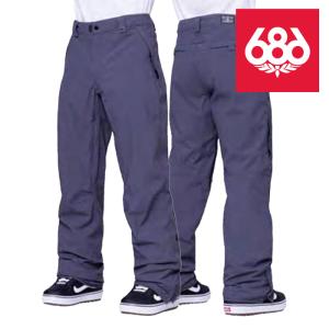 [日本正規品]スノーボード ウェア シックスエイトシックス パンツ 2024 686 MEN'S STANDARD SHELL PANT Charcoal スタンダードシェルパンツ スノボー 23-24 男性｜nest001