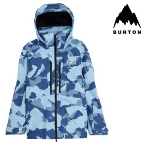 [日本正規品]スノーボード ウェア バートン ジャケット 2024 BURTON MEN'S [AK] SWASH GORE-TEX 2L JACKET Geocamo ゴアテックス スノボー 23-24｜nest001