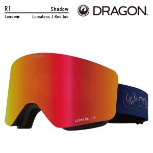 [日本正規品]スノーボード ゴーグル ドラゴン 2024 DRAGON R1 Shadow/Lumalens J.Red Ion R06 スノボー 23-24 スキー｜nest001