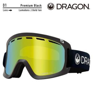 [日本正規品]スノーボード ゴーグル ドラゴン 2024 DRAGON D1 Premium Black/Lumalens J.Gold Ion A02 スノボー 23-24 スキー｜nest001