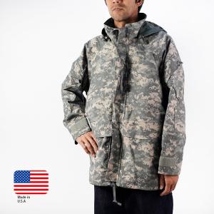 ゴアテックスジャケット NEW GEN2 ACU ECWCS GORETEX PARKA エクワックス 迷彩 デジタルカモ デッドストック メンズ ミリタリー 軍物 アメリカ軍 陸軍