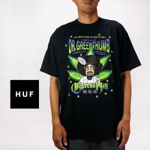 ハフ Tシャツ HUF × CYPRESS HILL DR GREENTHUMB S/S TEE TS02341 Black ブラック 黒 XXL 大きいサイズ サイプレス・ヒル メッシュ Tシャツ  ヒップホップ｜nest001