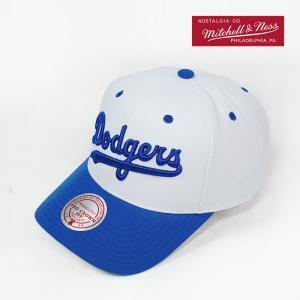 ミッチェル＆ネス 帽子 キャップ MITCHELL & NESS MLB EVERGREEN PRO SNAP BACK COOPERS TOWN HHSS6484-LADYYPPPWHIT Los Angeles Dodgers クーパーズタウン｜nest001