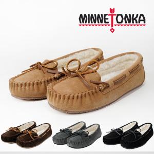 ミネトンカ モカシン シューズ MINNETONKA CALLY 2 Black Chocolate Cinnamon Gray 40558 40552 40553 40557 キャリー2 チョコレート シナモン 本革 レザー｜nest001