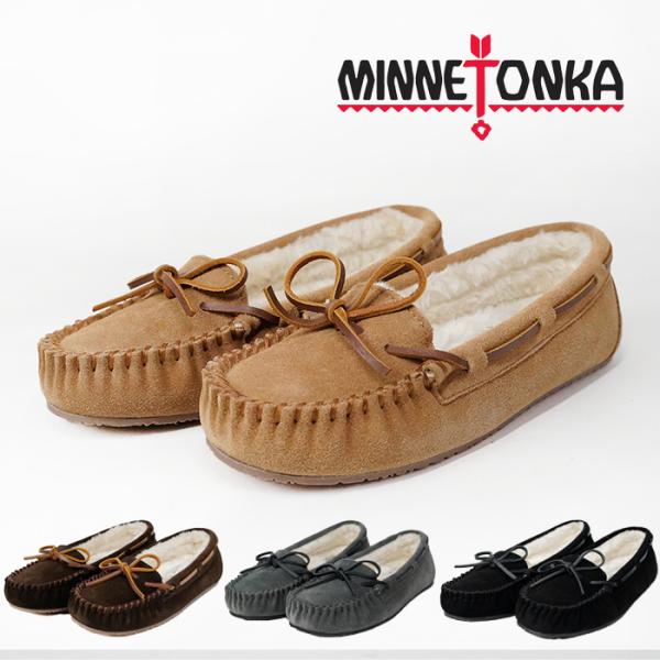 ミネトンカ モカシン シューズ MINNETONKA CALLY 2 Black Chocolate...