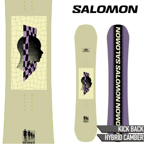 [日本正規品]スノーボード 板 ボード サロモン キックバック 2024 SALOMON KICKB...