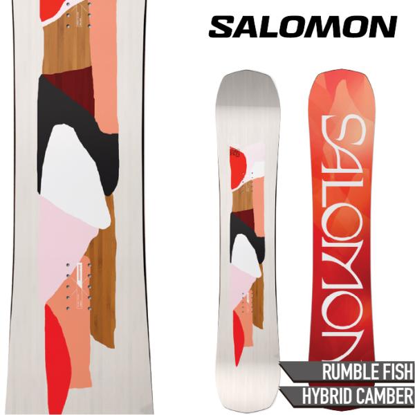 [日本正規品]スノーボード 板 ボード サロモン ランブルフィッシュ 2024 SALOMON RU...
