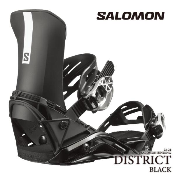 [日本正規品]スノーボード ビンディング サロモン ディストリクト 2024 SALOMON DIS...