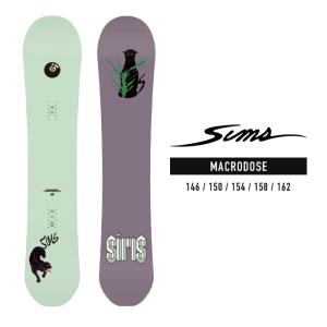 [日本正規品]スノーボード 板 ボード シムス マクロドーズ 2024 SIMS MACRODOSE スノボー 23-24 男性 メンズ｜nest001