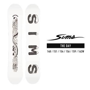 [日本正規品]スノーボード 板 ボード シムス ザ・デイ ホワイト 白 2024 SIMS THE DAY White スノボー 23-24 男性 メンズ｜nest001